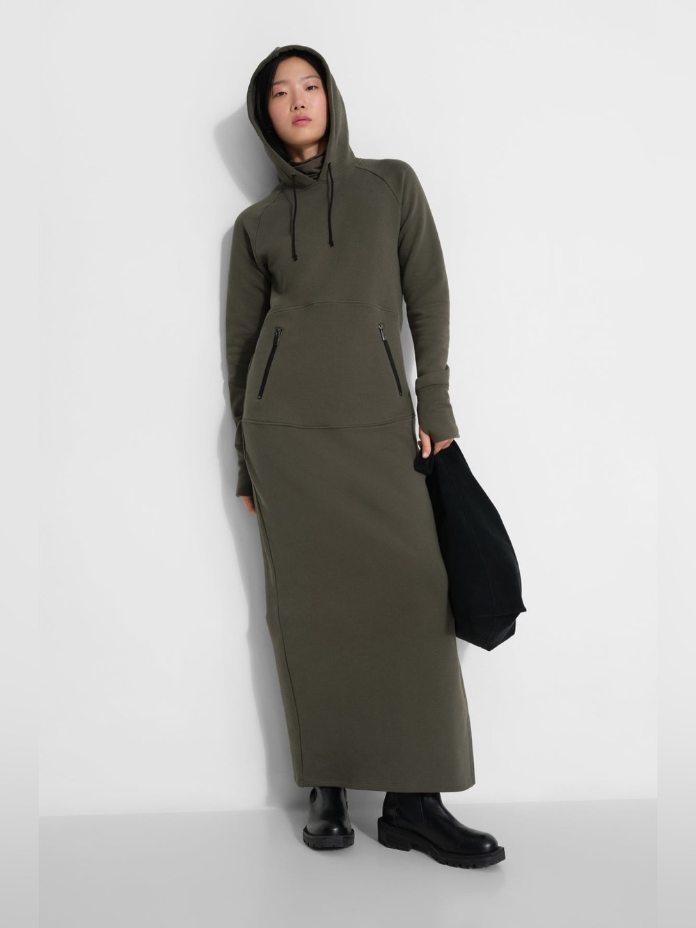 MARCELLA NYC Elba Sweatshirt Dress